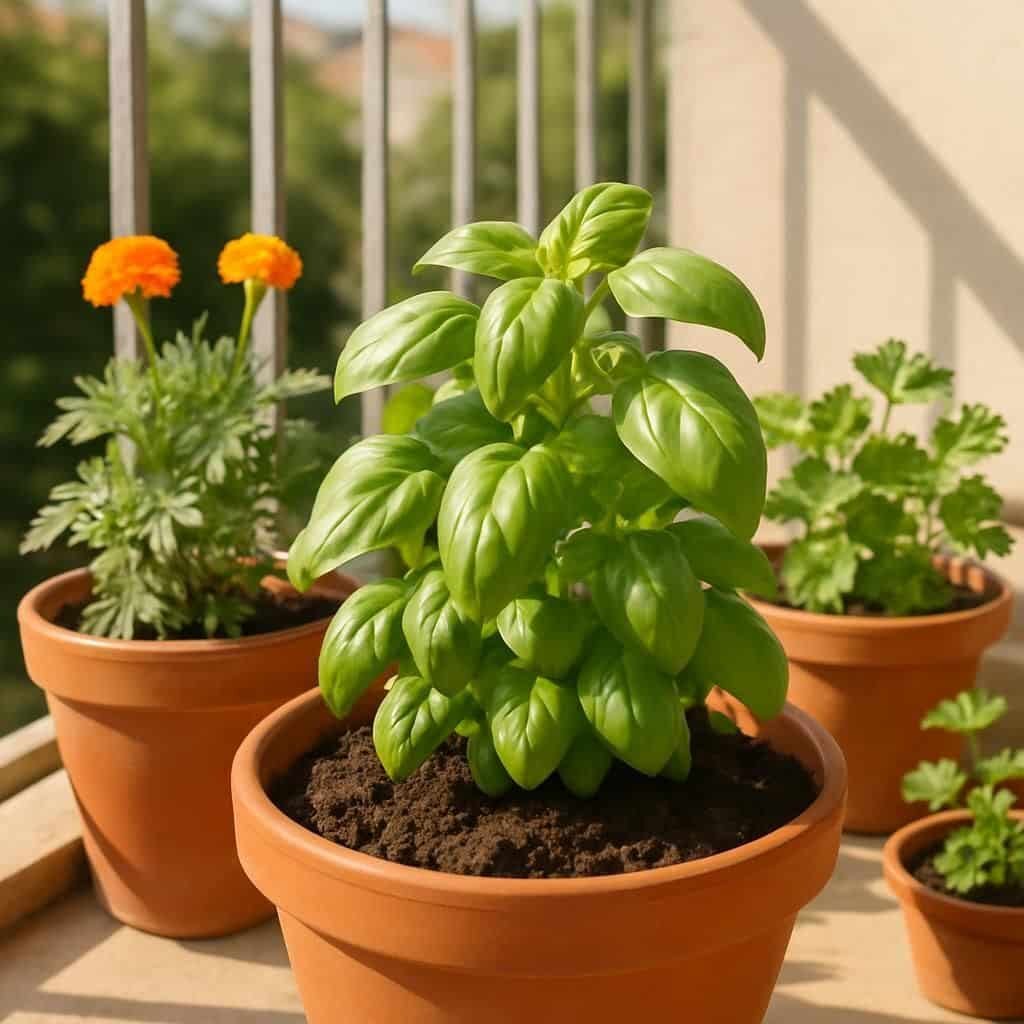 Apprenez à planter et entretenir du basilic dans un pot grâce à notre guide pratique, idéal pour les jardiniers débutants et passionnés.