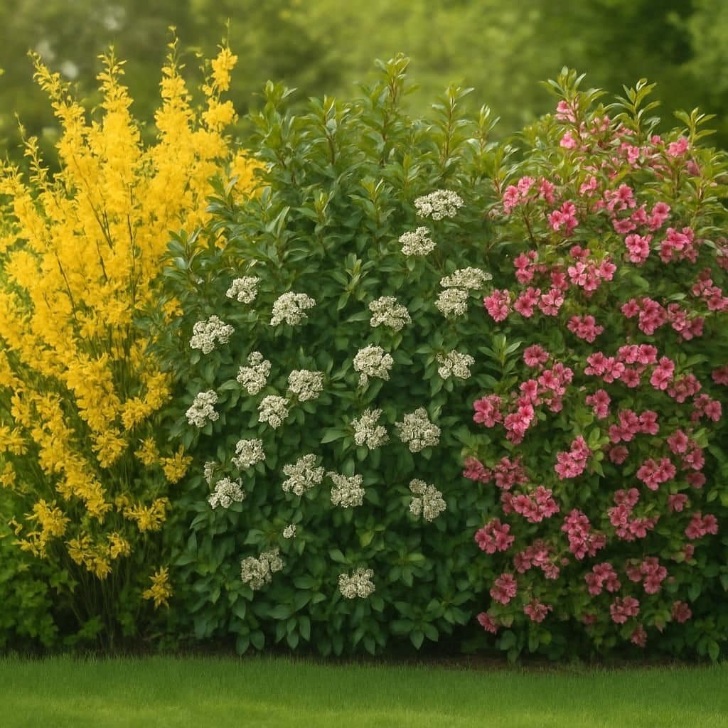 Découvrez 7 arbustes incontournables pour une haie fleurie et apportez couleur et vie à votre jardin toute l'année.