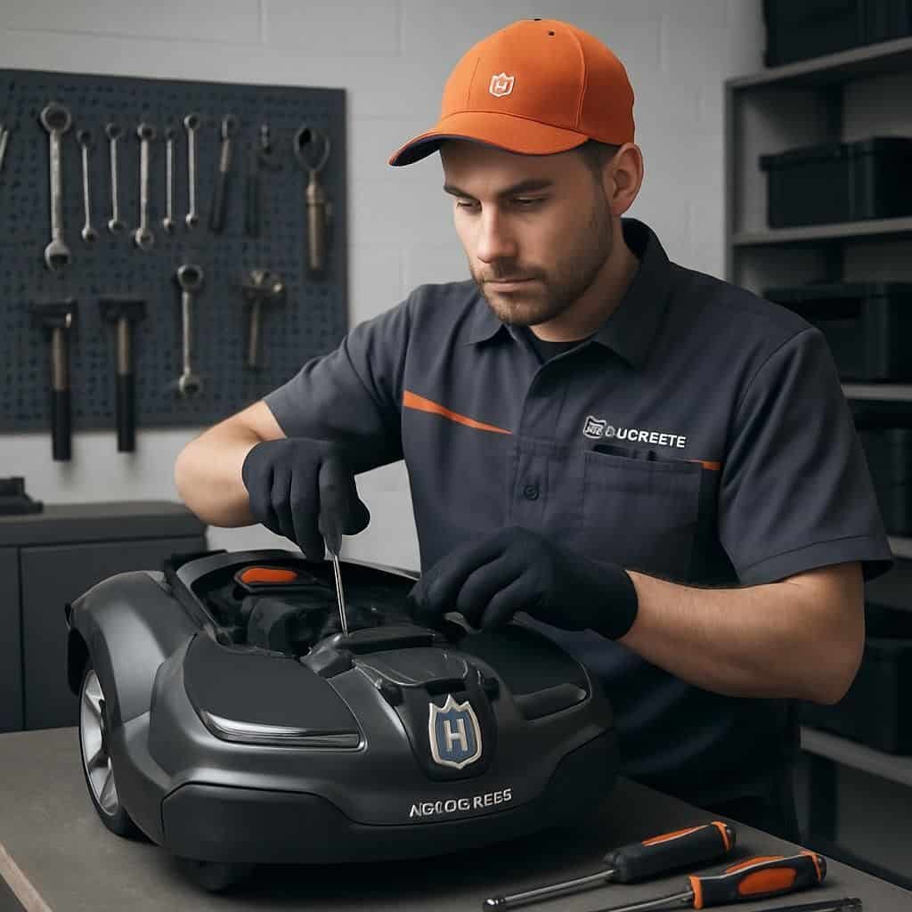 Découvrez le robot tondeuse Husqvarna Automower®, l'innovation qui prend soin de votre pelouse en toute autonomie pour un gazon toujours impeccable.